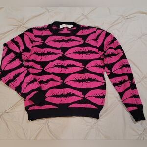 Long sleeve stretch sweater